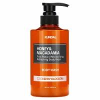 Kundal Honey & Macadamia Body Wash Cherry Blossom - 16.9 fl oz (500 ml)