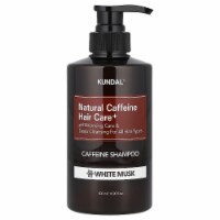 Kundal Natural Caffeine & Intensive Scalp Care+ Shampoo White Musk - 16.9 fl oz (500