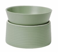 Premium Macaron Medium and Large Mint Cat Bowls