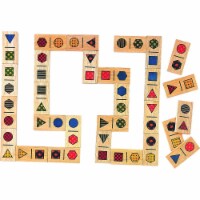 Learning Zone Voila Geo Dominoes 28 pcs
