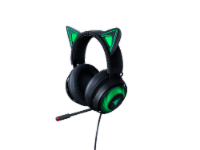 Razer Kraken Kitty Black Chroma USB Gaming Headset Perspective: Main