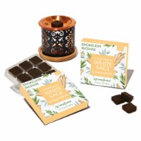 White Sage & Palo Santo Incense Bricks & Burner Set Perspective: Main