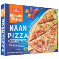 Haldiram's Paneer Tikka Naan Pizza Perspective: Main
