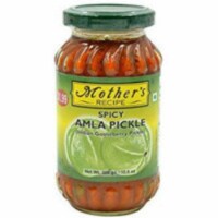 Mother's Recipe Spicy Amla Pickle - 300 Gm (10.6 Oz)
