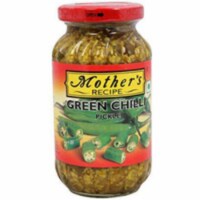 Mother's Recipe Green Chilli Pickle - 500 G
