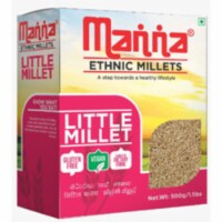 Manna Ethnic Millets Little Millets - 500 Gm (17 Oz)