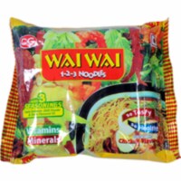 Wai Wai Instant Noodles Chicken Flavored - 65 Gm  (2 Oz)
