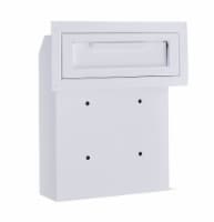 flybold Through-Door Locking Key Drop Box w/ Tubular Lock Keys & Baffle
