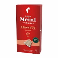 Julius Meinl Espresso Crema Coffee Inspresso Biodegradable Caps (Pack of 2)