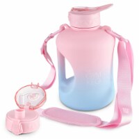 2.2L XL Gym Keg Jug w/Carry Strap - Cotton Candy