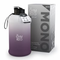 Half Gallon Sports Water Bottle w/Carry Handle, Eco-Friendly, Leakproof, BPA Free