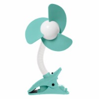 STROLLERBUDDY EZY-Fit Clip-On Fan - AQUA