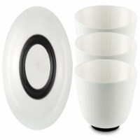 Palm Non-slip Forever Unbreakable Bowl 15cm dia. (Set of 4)
