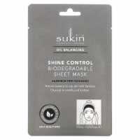 Sukin Oil Balancing Shine Control Biodegradable Sheet Mask