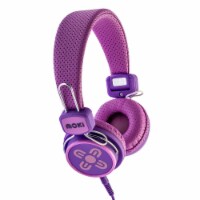 Moki Kid Safe Volume Limited Headphones - Pink and Purple