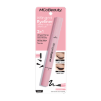 MCoBeauty Winged Eyeliner Stamp & Liquid Liner Duo Smudge + Water-Resistant - Black Perspective: Main