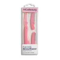 MCoBeauty Super Smooth Facial & Brow Razor Stainless Steel Blade with Foldable Handle Perspective: Main