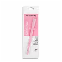 MCoBeauty Super Smooth Eyebrow Razor Shaper Double-Ended Stainless Steel Blades Perspective: Main