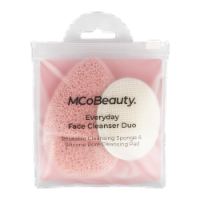 MCoBeauty Everyday Face Reusable Sponge + Silicone Pore Cleansing Duo to Lightly Exfoliate Skin Perspective: Main