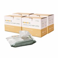 Ecoriginals 100% Bamboo Wipes | NZ Purified Water | 12 Packs, 840 Count