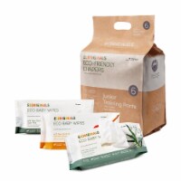 Ecoriginals Trial Pack | Plant Based Potty Training Pants and Wipes | Junior Size 6