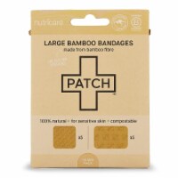 Patch Tan Bamboo Adhesive Bandage Sterile 2 X 3 Inch / 3 X 3 Inch 50 per Box