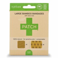 Patch Tan Bamboo / Aloe Vera Adhesive Bandage Sterile 2 X 3 Inch / 3 X 3 Inch 50 per Box