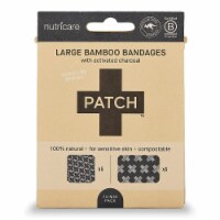Patch Black Bamboo / Activated Charcoal Adhesive Bandage Sterile .75 x 3 50 per Box