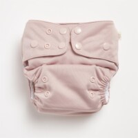 EcoNaps Reusable Cloth Diaper | One Size | Dusty Rose
