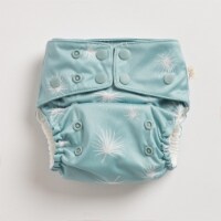 EcoNaps Reusable Cloth Diaper | One Size | Aqua Palms