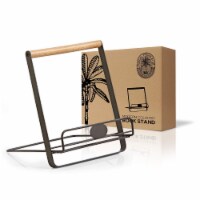 Regal Trunk & Co Metal Cookbook Holder Stand, Adjustable & Foldable