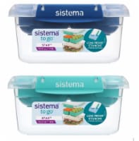 Sistema® To Go™ Stax™ Food Container Perspective: Main