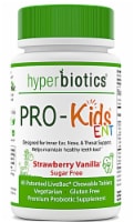 Hyperbiotics PRO-Kids® ENT Chilldren's Strawberry Vanilla Oral Probiotics Chewable Tablets