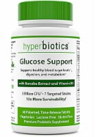 Hyperbiotics Glucose Support Probiotic Supplement Vegetarian Tablets Perspective: Main