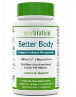 Hyperbiotics Better Body Probiotic Supplement Tablets