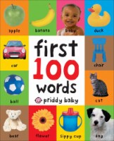 First 100 Words Board Book by Priddy Baby Perspective: Main