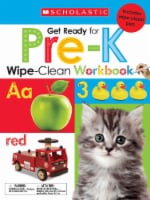 Get Ready For Pre-K Wipe-Clean Workbook by Scholastic Perspective: Main