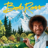 Andrews McMeel Publishing 2023 Bob Ross Wall Calendar Perspective: Main