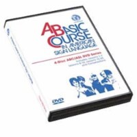 Cicso Independent A Basic Course in American Sign Language - 4-Disc DVD ABC &amp; ASL Series