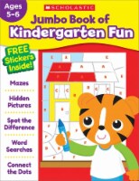Scholastic Jumbo Book Of Kindergarten Fun Workbook Perspective: Main
