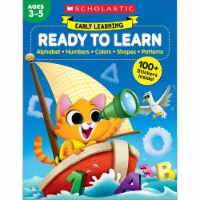 Scholastic Teaching Resources SC-832316 Early Learning Ready to Learn Paperback Perspective: Main