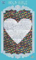 Sequin Sparkle and Change Rainbow Holy Bible by Thomas Nelson Perspective: Main
