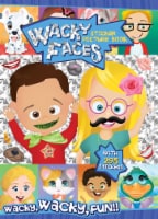 Bendon® Wacky Faces Sticker Face Activity Book Perspective: Main