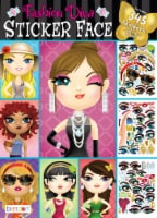 Bendon® Fashion Diva Sticker Face Book Perspective: Main