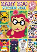 Bendon Zany Zoo Sticker Face Activity Book Perspective: Main
