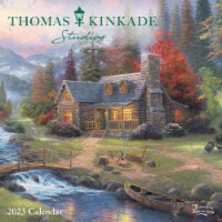 2023 Thomas Kinkade Studios 12 Month Mini Wall Calendar by Andrews McMeel Publishing Perspective: Main
