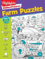 Highlights Hidden Pictures Farm Puzzles Activity Book by Highlights