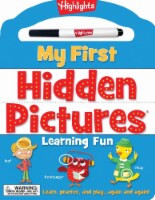 My First Hidden Pictures: Learning Fun Wipe and Write Board Book by Highlights Perspective: Main