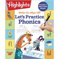 Highlights Let's Practice Phonics Write-On Wipe-Off Activity Book Perspective: Main