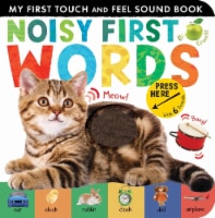 Noisy First Words Touch and Feel Sound Board Book by Tiger Tales Perspective: Main